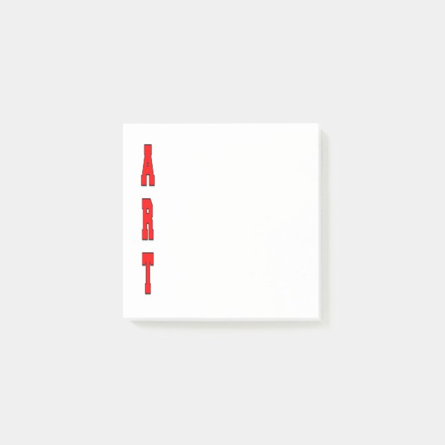 Post-it® Art (Devant)