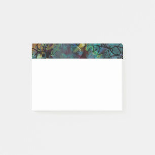 Post-it® Art abstrait multicolore griffonné
