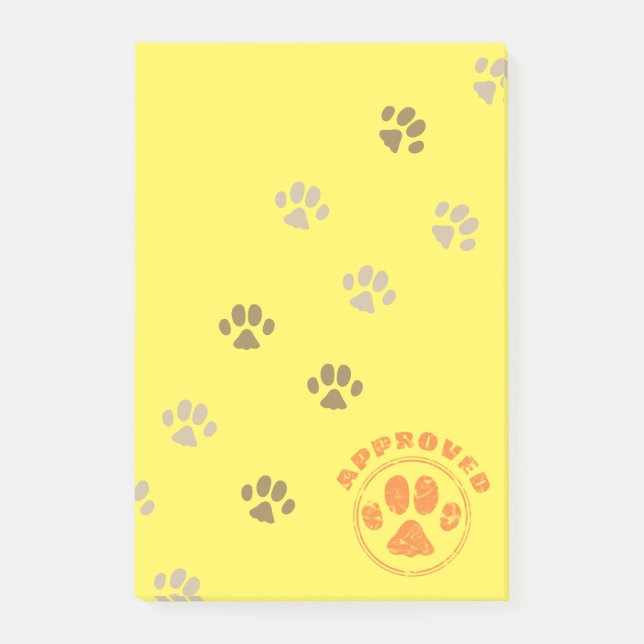 Post-it® Art de la boutique pour animaux (Devant)