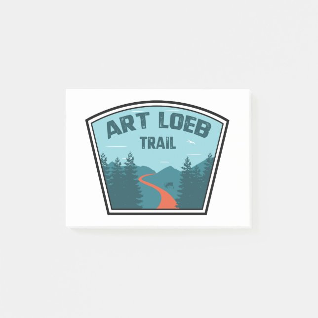 Post-it® Art Loeb Trail Caroline du Nord (Devant)