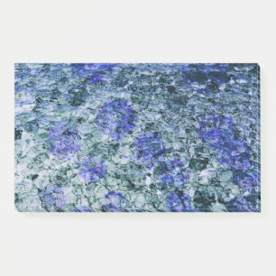 Post-it® Art numérique d'aquarelle bleue arrière - plan abs