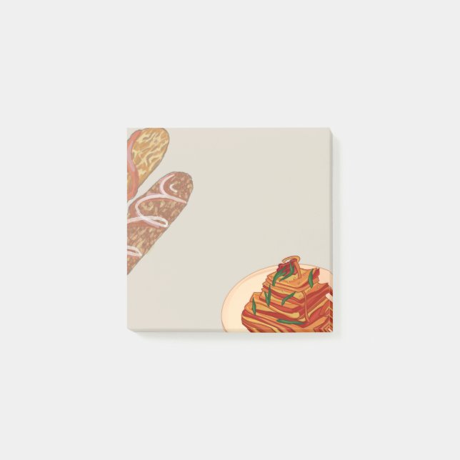 Post-it® Asian Food 16 Sticky Notes (Devant)