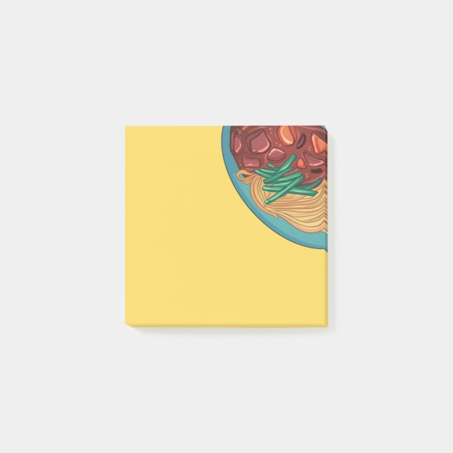 Post-it® Asian Food 4 Sticky Notes (Devant)