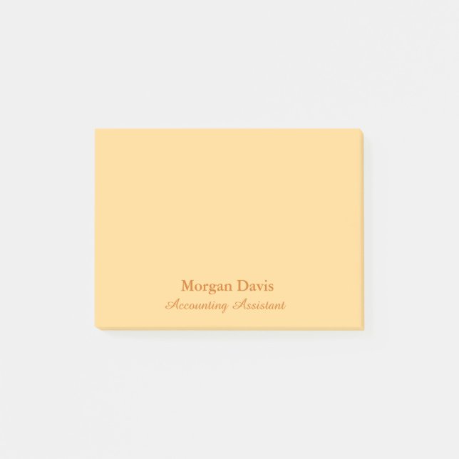 Post-it® Assistant Comptabilité Gold (Devant)