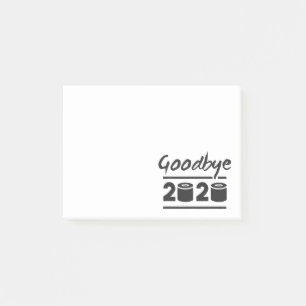Post-it® Au revoir 2020 Papier toilette – c'est enfin termi