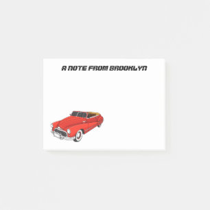 Post-it® Automobile classique rouge 1948