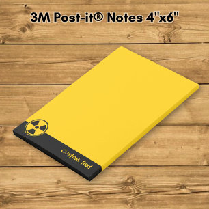 Post-it® Avertissement de radioactivité