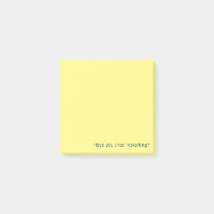 Post-it® Avez-vous essayé de redémarrer