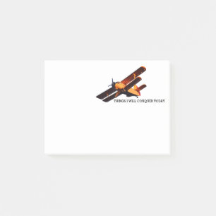 Post-it® Avion, Nouveaux Horizons, Motivation (bureau de l'
