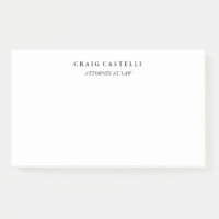 Avocat unique Carte de visite noir blanc