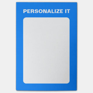 Post-it® Azure Modern Personnalisé Versatile