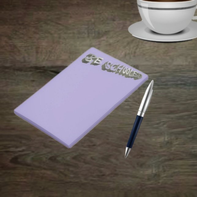 Post-it® B Grey-Wht scolarisé (These post-it-notes are the right, motivational tools, for use during school events!)