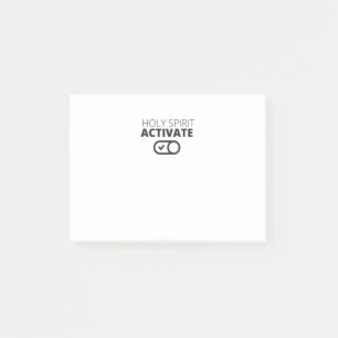 Post-it® B/W Saint-Esprit Activer l'icône Gospel Graphique 