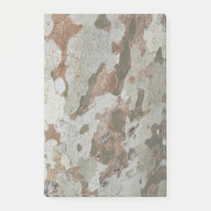 Post-it® Bâche tree camouflage looks bark pattern n post-it