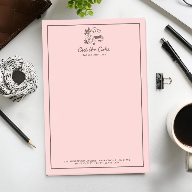 Post-it® Bakerie Cake Logo Business (Créateur téléchargé)
