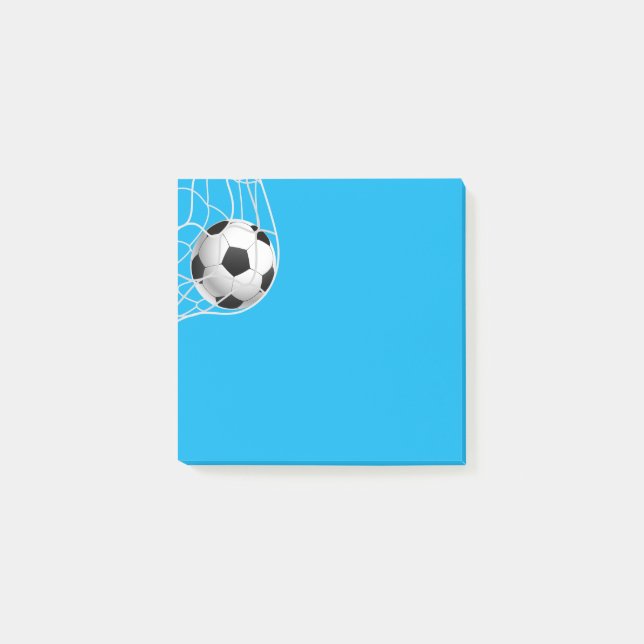 Post-it® Bal de football post-it-notes (Devant)