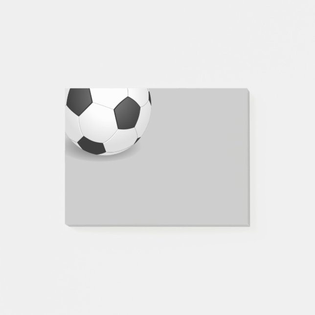 Post-it® Bal de football post-it-notes (Devant)