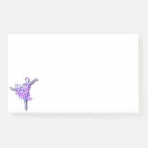 Post-it® Ballerina Girl Ballet Dancer Sticky Notes