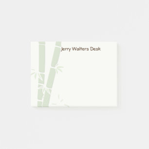 Post-it® Bambou Personnalisé Post It Note Pad