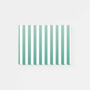 Post-it® Bandes de bonbons vert et blanc