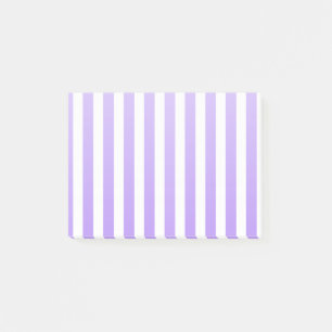 Post-it® Bandes de bonbons violettes et blanches