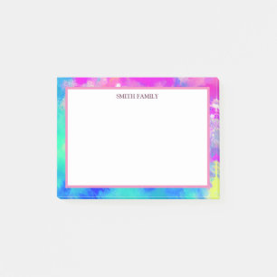 Post-it® Bandes Diagonales colorées Retro