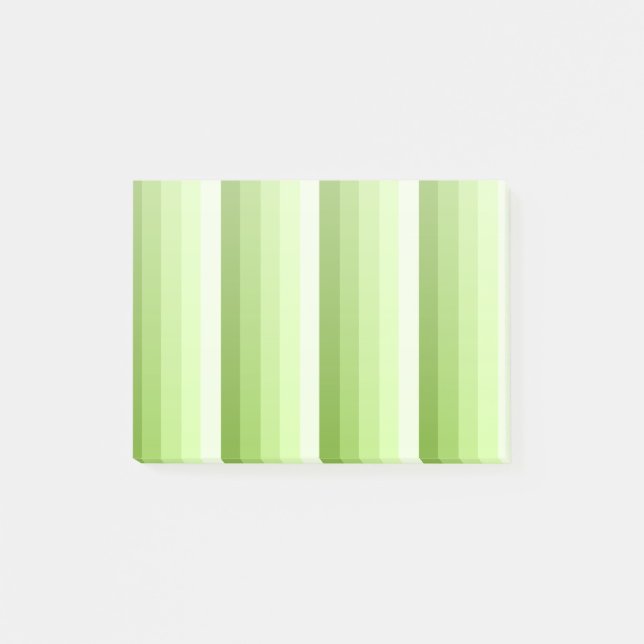 Post-it® Bandes d'ombre vert citron (Devant)