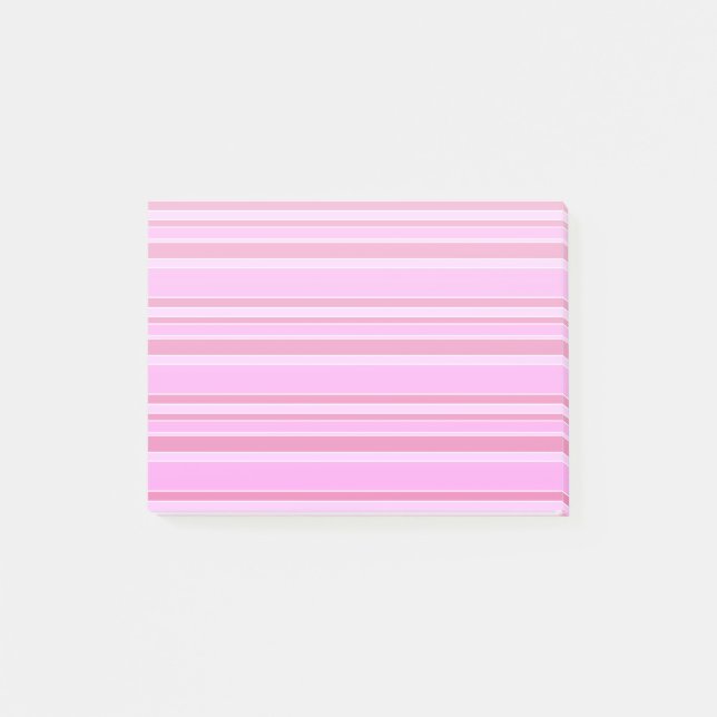 Post-it® Bandes roses (Devant)