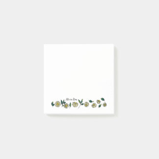Post-it® Bannière Florale Chamomile Post-It Notes