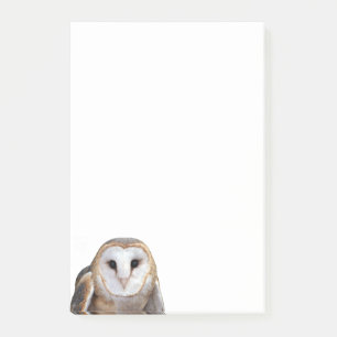 Post-it® Barn Owl Photo 4x6 Post-it Notes Papeterie