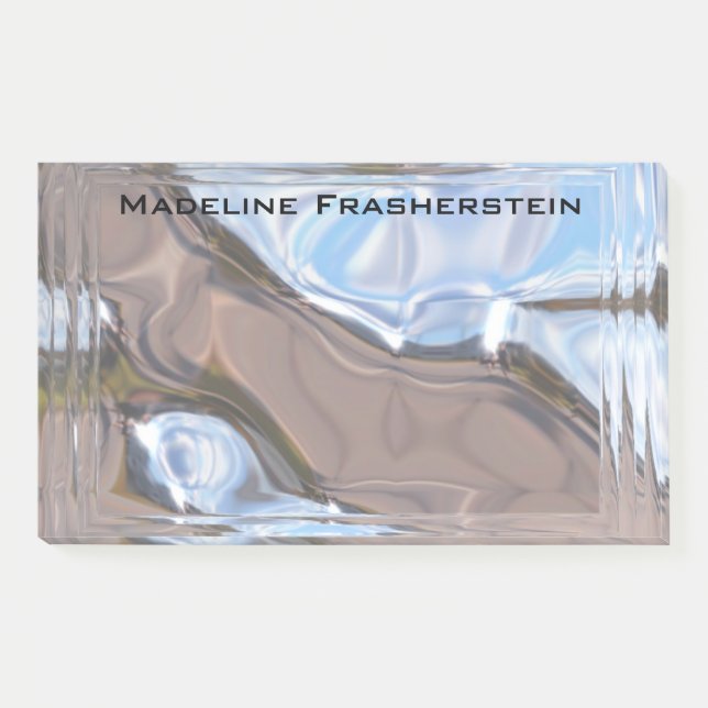 Post-it® Baronne Elegant Monogramme Professionnel (Devant)