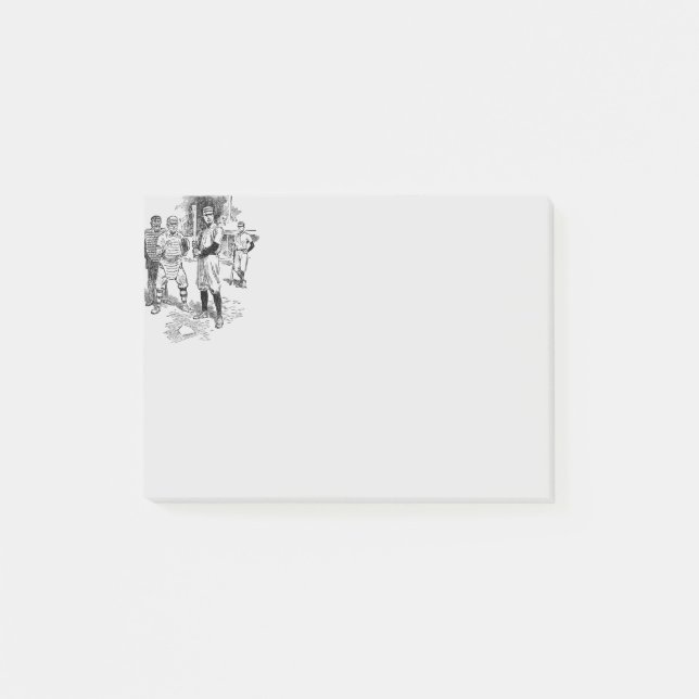 Post-it® Baseball : Joueurs (Devant)
