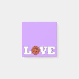 Post-it® Basket-ball AMOUR Basketball Coach Desktop Notepad