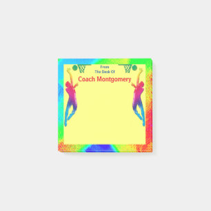 Post-it® Basketball Énergétique Lumineux Thème pour entraîn