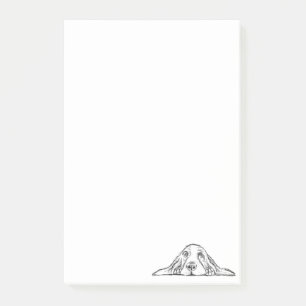 Post-it® basset blanc