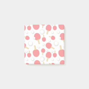 Post-it® Bateaux de tennis de table et boules à motif de no