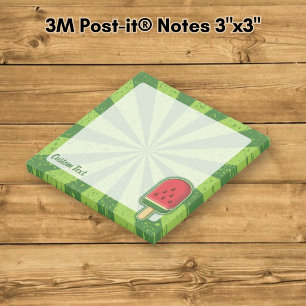 Post-it® Bâtonnet de glace à la pastèque