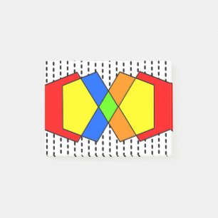 Post-it® Bauhaus Pentagons