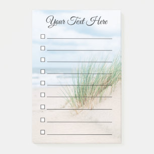 Post-it® Beach Dunes Script Personnalisé Linked To Do List