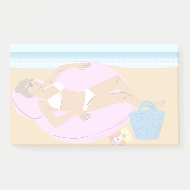 Post-it® Beachy Keen - rose (Devant)