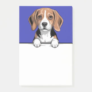 Post-it® Beagle Cute Peeking Dog Lover Gifts Stationery