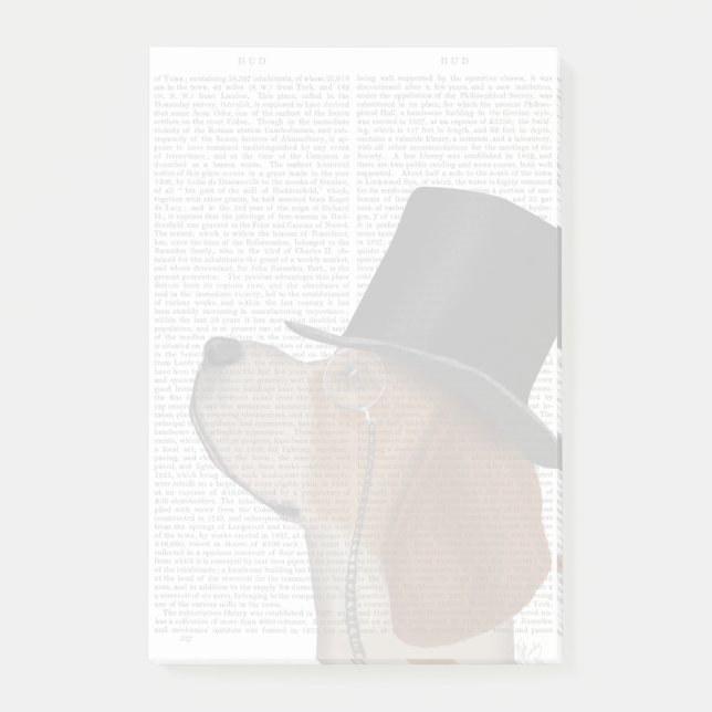 Post-it® Beagle, Hound officiel et Casquette (Devant)