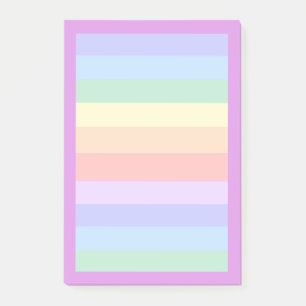 Post-it® Beau Arrière - plan Pastel Rainbow