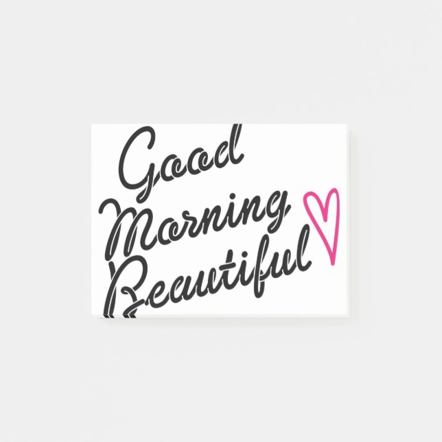 Post-it® Beau matin (Devant)