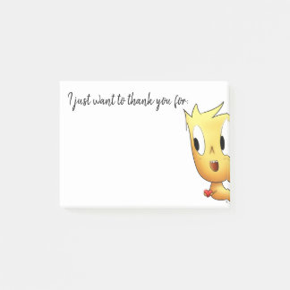 Post-it® Beau "merci" des notes de post-it