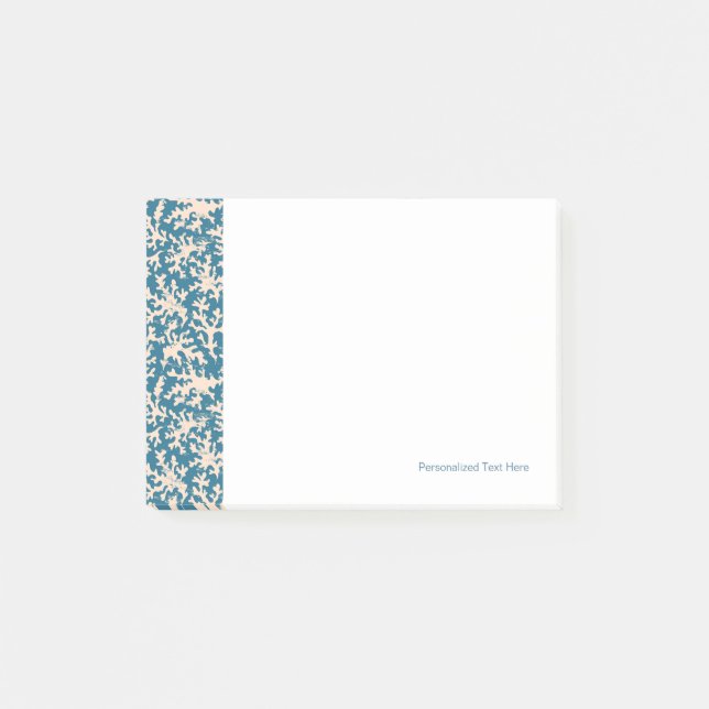 Post-it® Beau motif de corail (Devant)