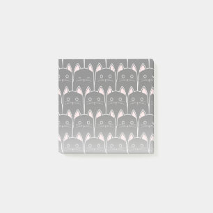 Post-it® Beaucoup de Motif de chats noirs
