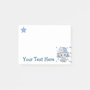 Post-it® Bébé mignon éléphant garçon