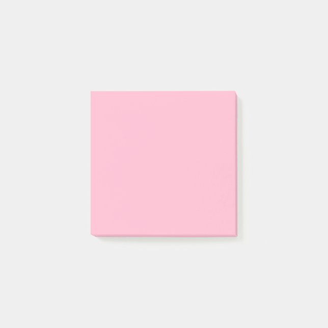 Post-it® Bébé rose (couleur solide) (Devant)