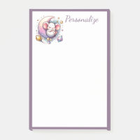 Bébé Souris Mignon Endormi sur la Lune Personnalis